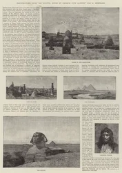 Illustrationen aus En Egypte, Notes et Croquis d